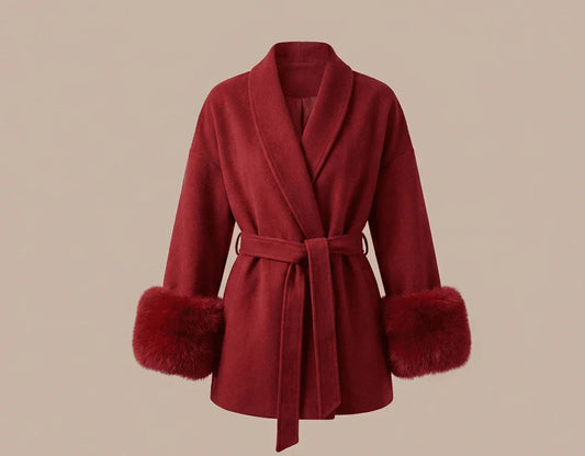 Élise – Manteau ceinturé - MB - MonBerger