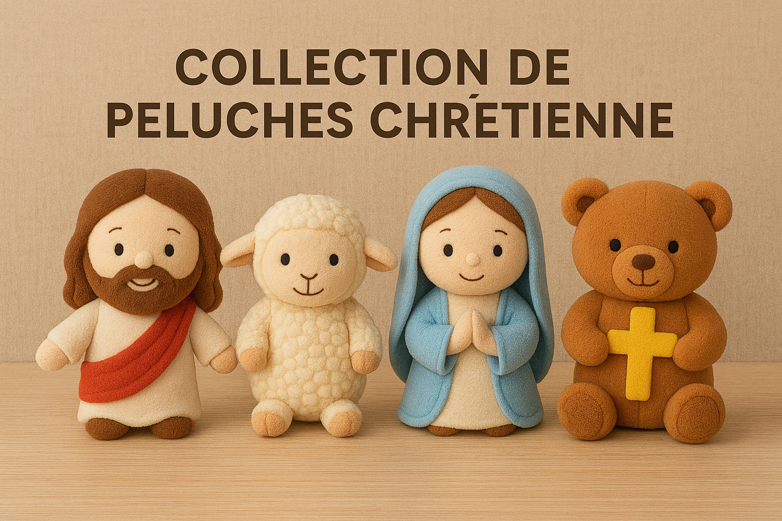 Peluches Chrétienne