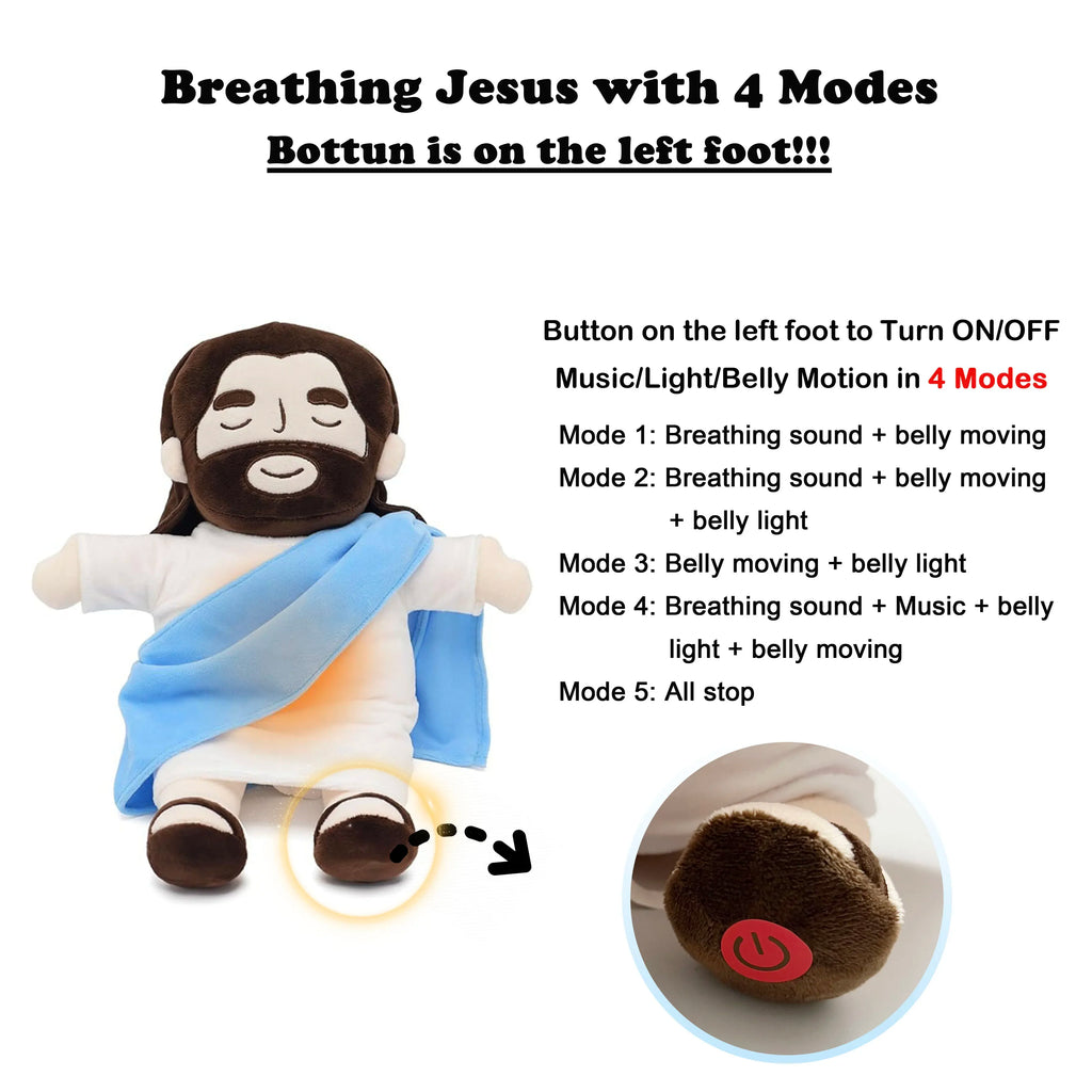 Le doudou qui respire l’amour / Jésus veille sur vous - Image #0