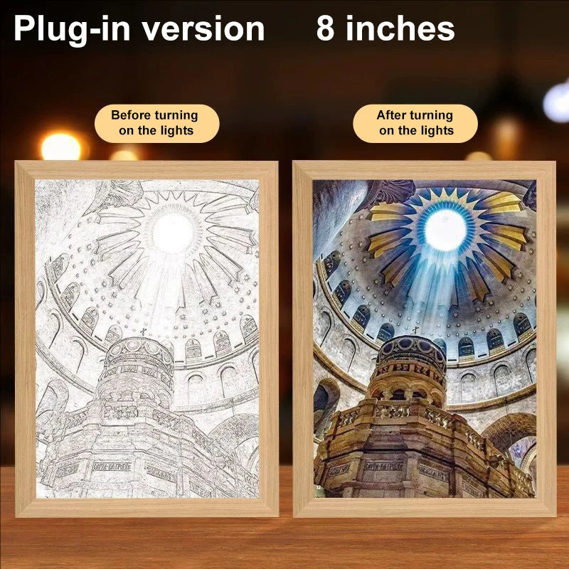 ✨Cadre chrétien LED lumineux ✨ - Image #0