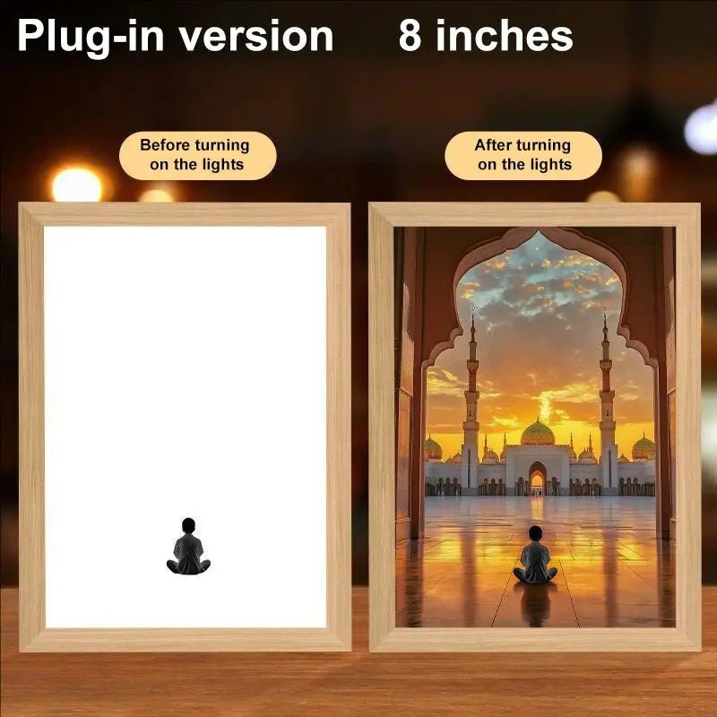 ✝️ Cadre Décoratif Chrétien – Parole de Foi & Message Spirituel pour votre Intérieur 🕊️ - MonBerger