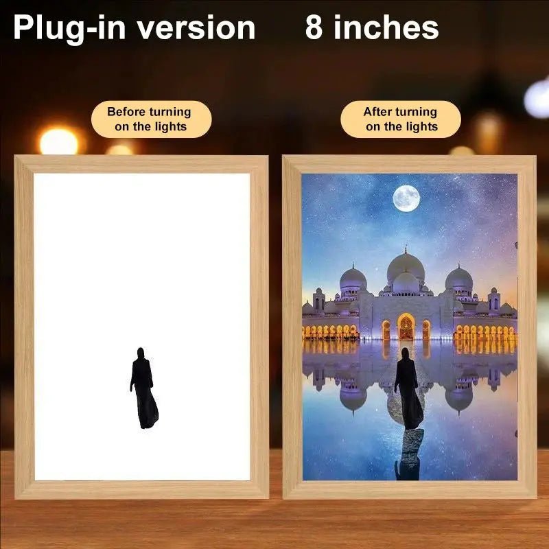 ✝️ Cadre Décoratif Chrétien – Parole de Foi & Message Spirituel pour votre Intérieur 🕊️ - MonBerger