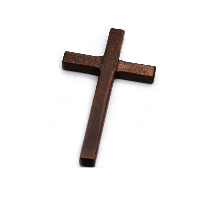 ✝️ Croix Chrétienne en Bois – Décoration Murale Religieuse 🕊️ Cadeau Spirituel & Symbolique de Foi - MonBerger