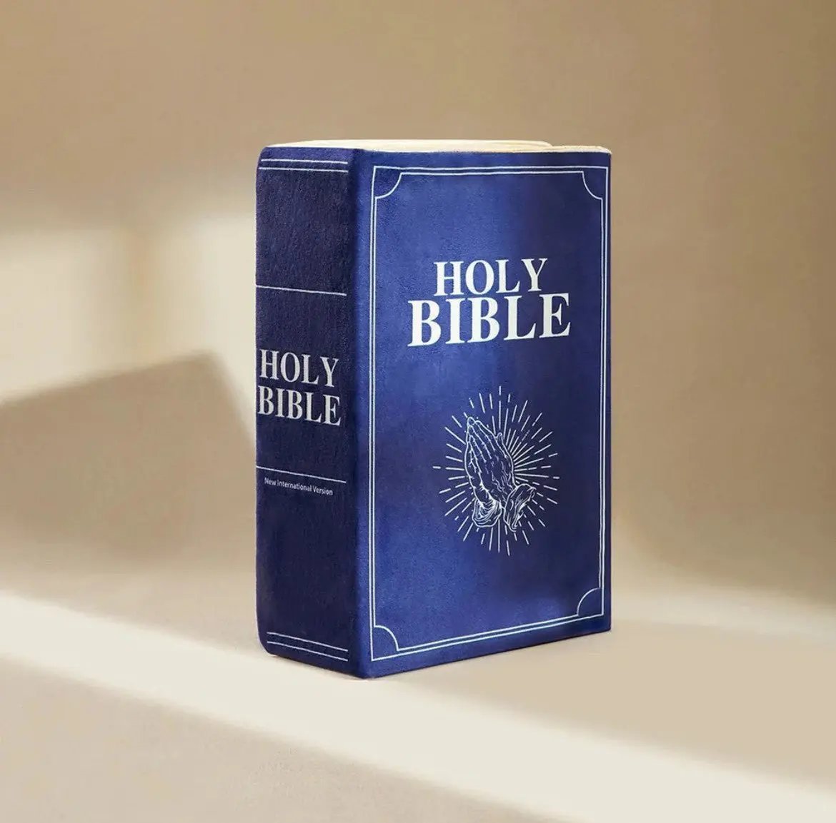 ✨ Oreiller en Forme de Bible – Confort & Sérénité Chrétienne 🕊️ - MonBerger