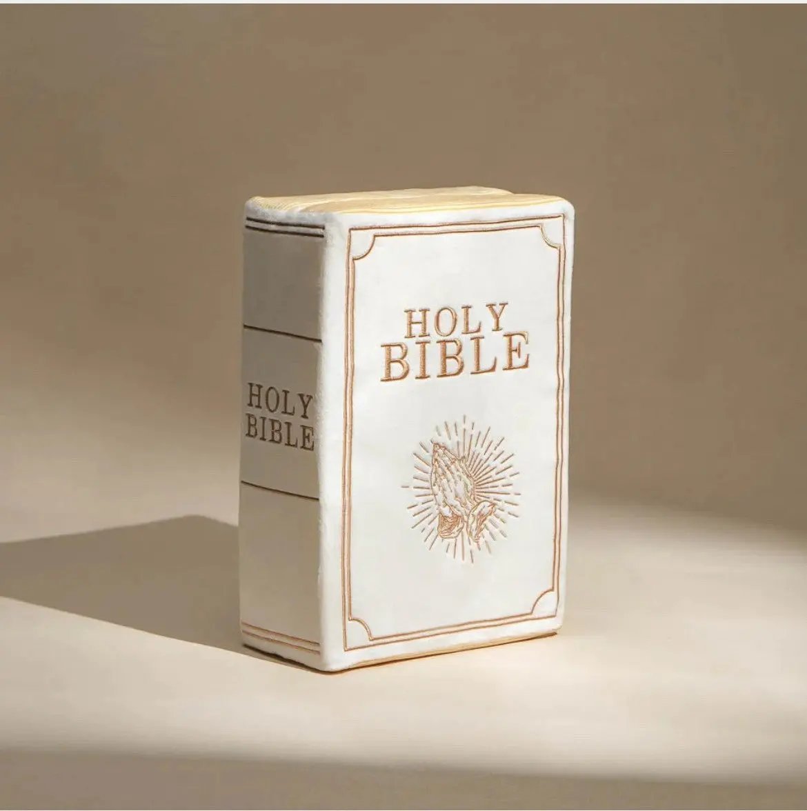 ✨ Oreiller en Forme de Bible – Confort & Sérénité Chrétienne 🕊️ - MonBerger